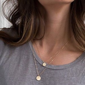 Freesia Floral Botanical Charm Pendant Necklace